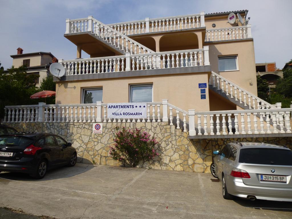 Apartments Villa Rosmarin Omišalj Buitenkant foto